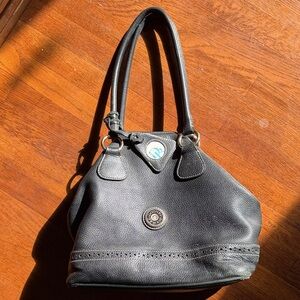 Dooney & Bourke Black Leather Shoulder Bag